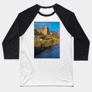 Brecon Castle Above The River Honddu Baseball T-Shirt